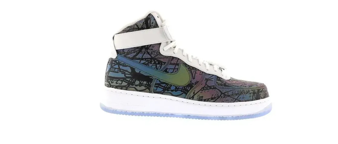 Фото № 1 с приближением к товару «‎Nike Air Force 1 High Quai 54»