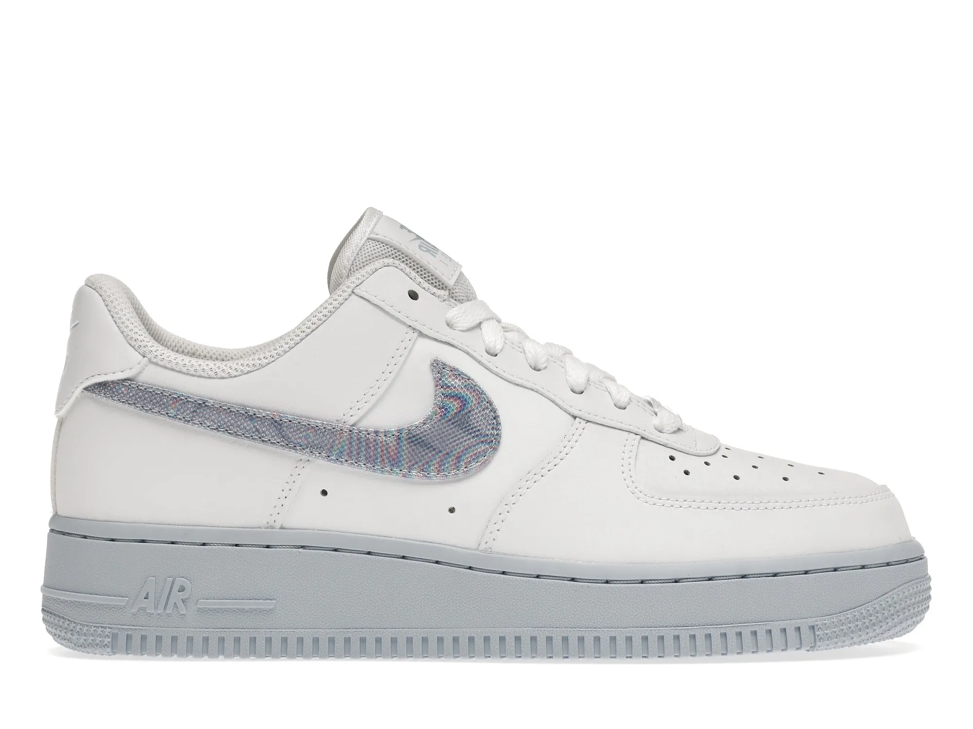 Фото № 1 с приближением к товару «‎Nike Air Force 1 Low White Hydrogen Blue »