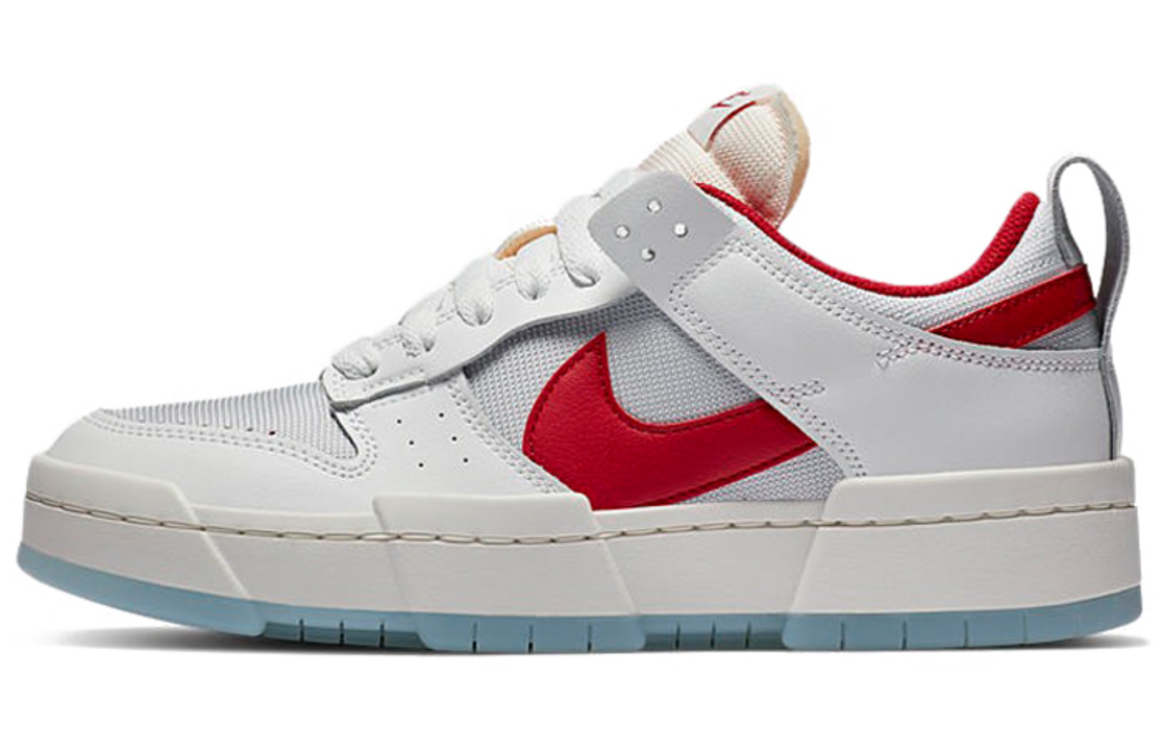Фото № 1 с приближением к товару «‎Nike Dunk Low Disrupt White Gym Red»