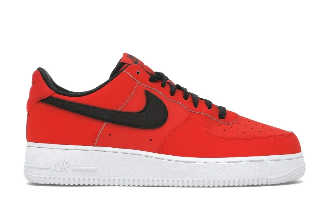 Фото № 1 с приближением к товару «‎Nike Air Force 1 Low Habanero Red Black White»