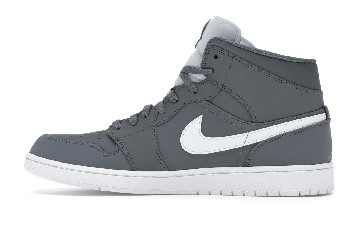 Фото № 6 с приближением к товару «‎Jordan 1 Mid Cool Grey/White»