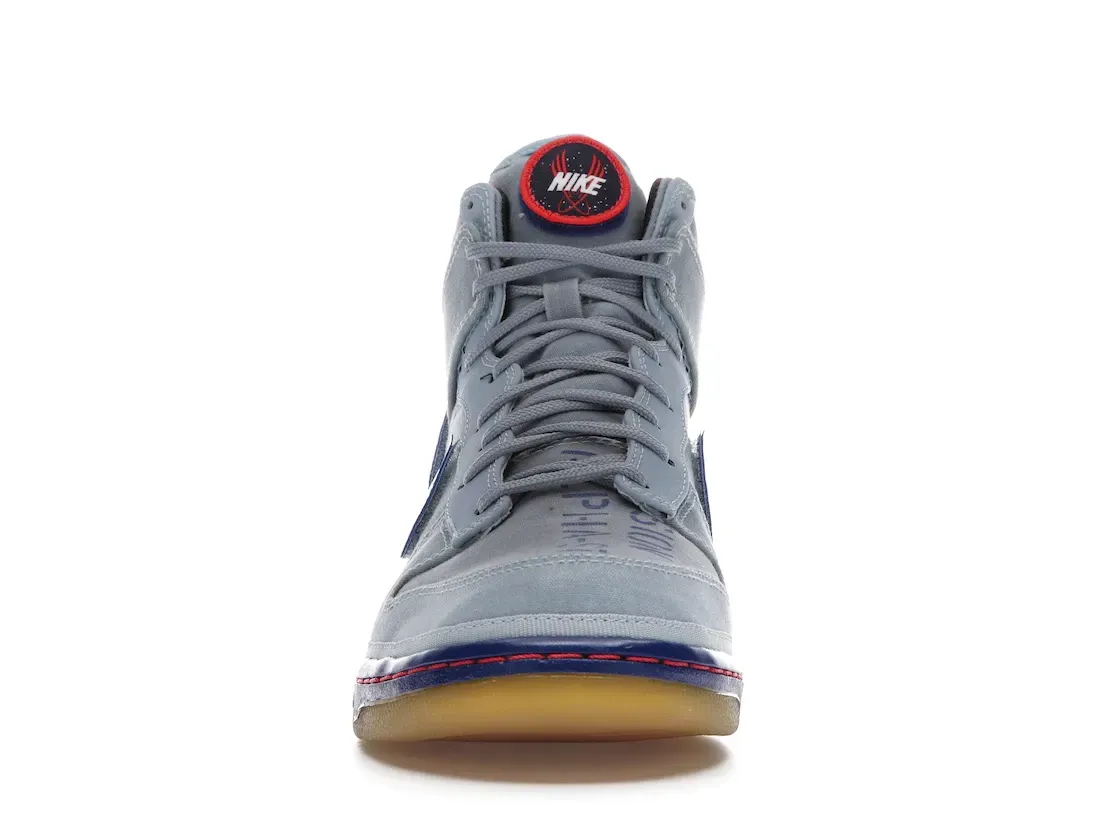 Фото № 2 с приближением к товару «‎Nike Dunk High All-Star Galaxy Blue»