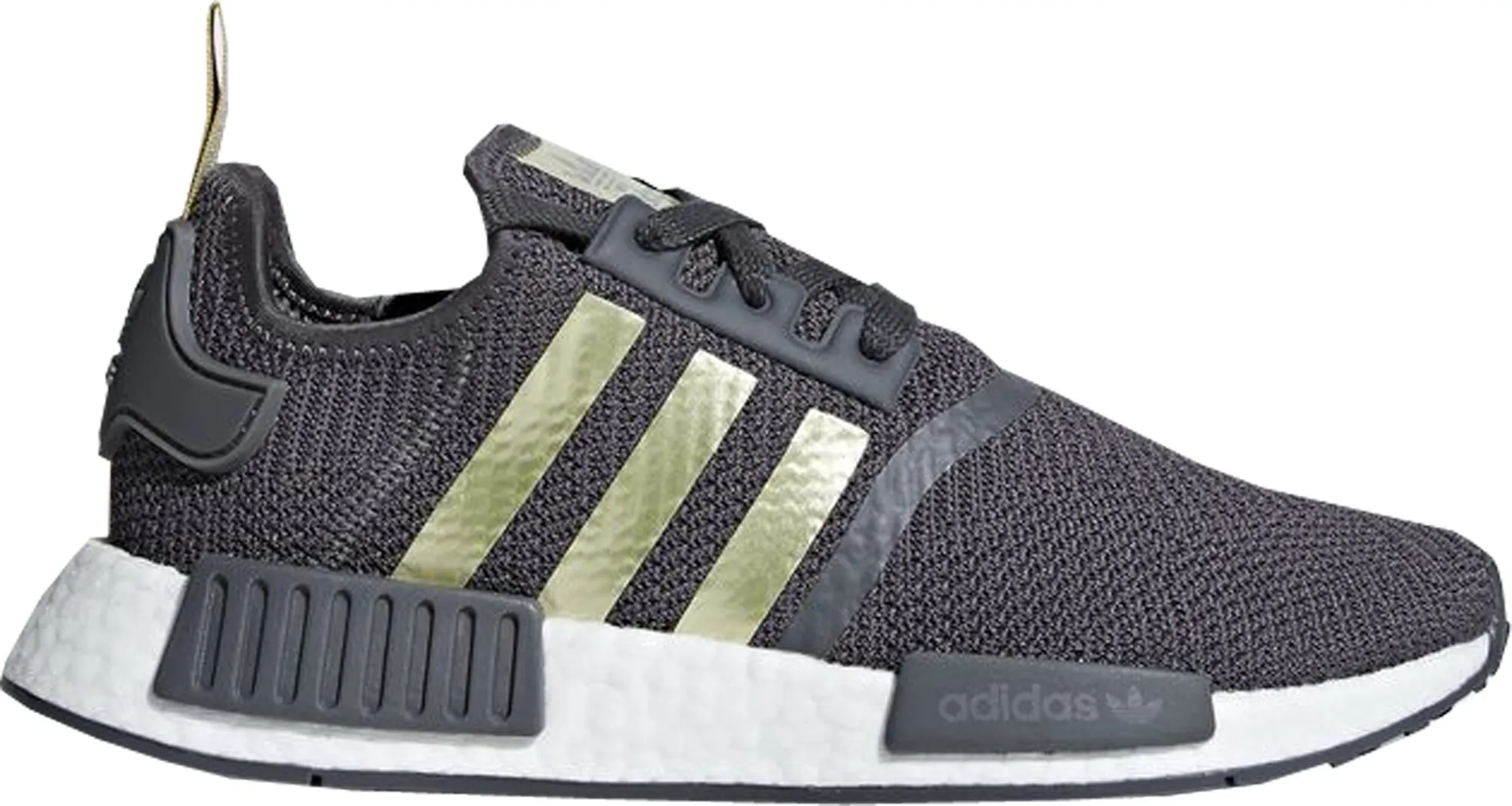 Фото № 1 с приближением к товару «‎adidas NMD R1 Grey Five Gold Metallic »