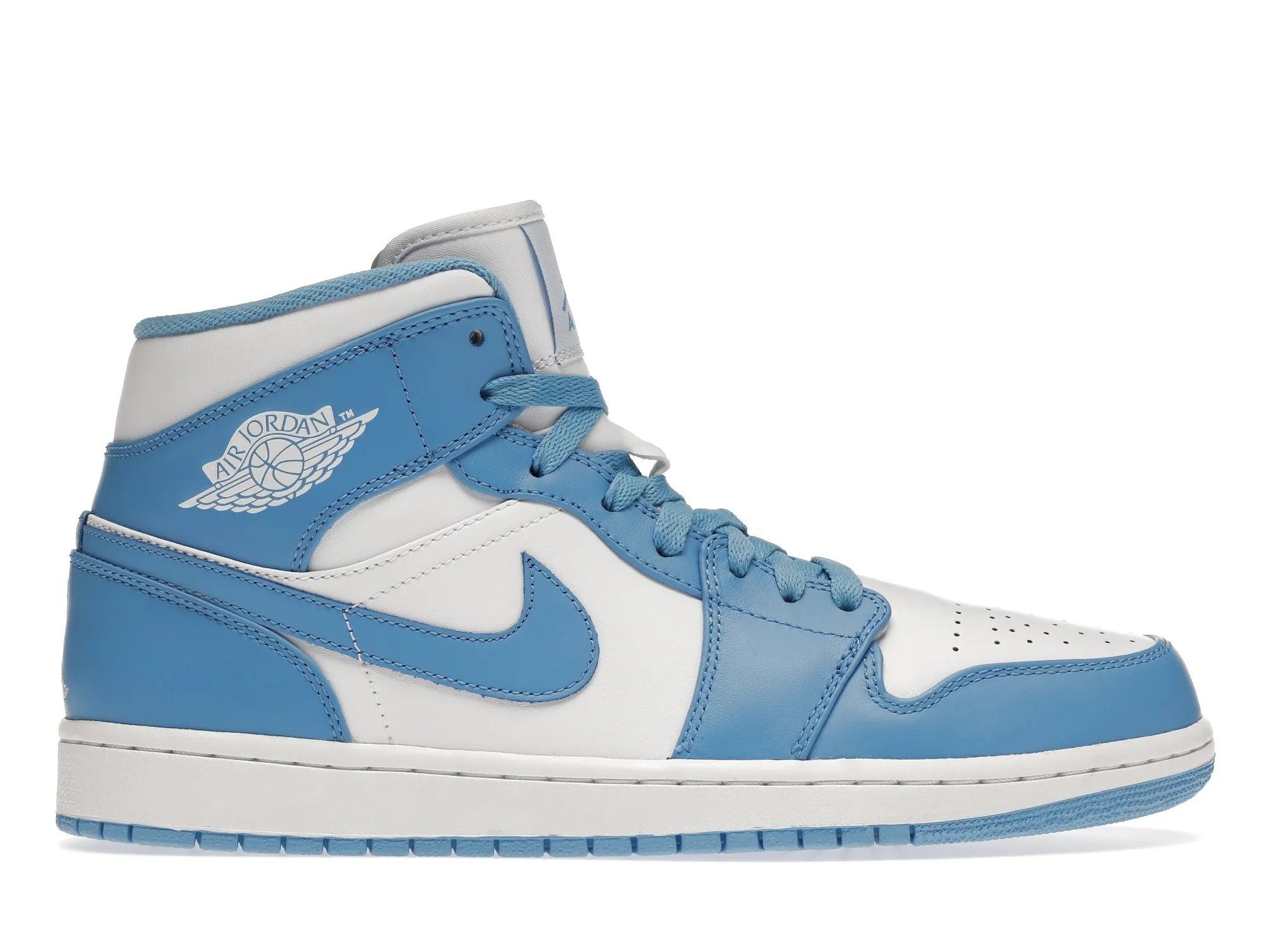 Фото № 1 с приближением к товару «‎Jordan 1 Retro Mid UNC»