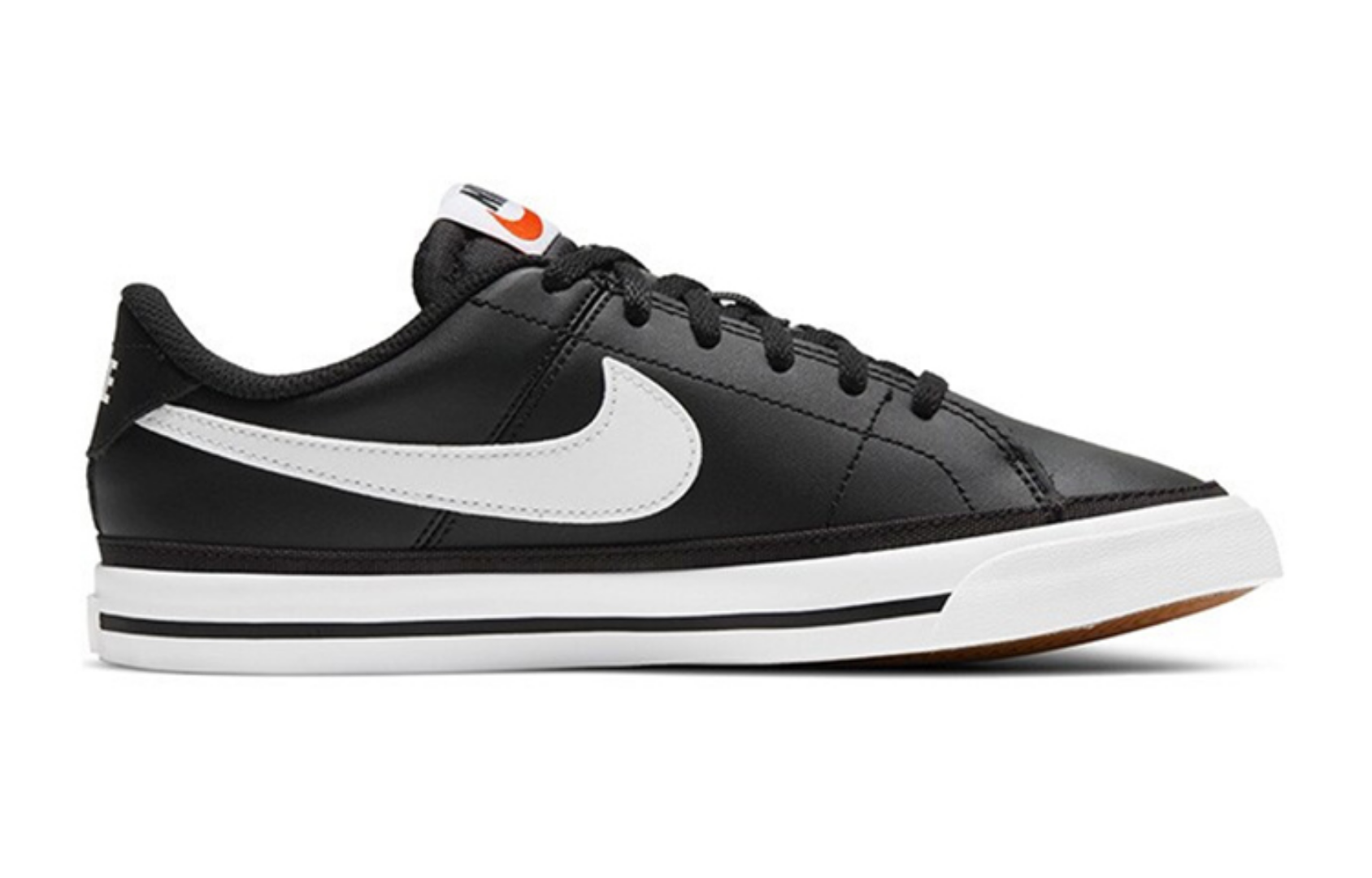 Фото № 2 с приближением к товару «‎Nike Court Legacy GS 'Black White'»