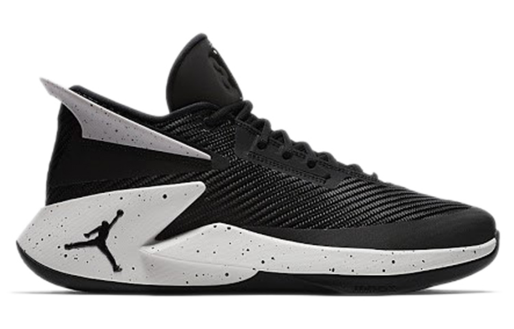 Фото № 2 с приближением к товару «‎Nike Air Jordan Fly Lockdown Pfx Team Basketball Shoes WhiteBlack»