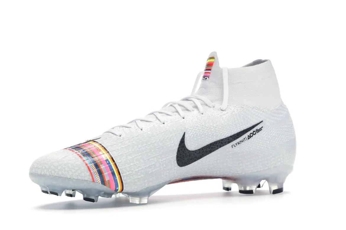 Фото № 3 с приближением к товару «‎Nike Mercurial Superfly 360 Elite FG Lvl Up Pure Platinum»