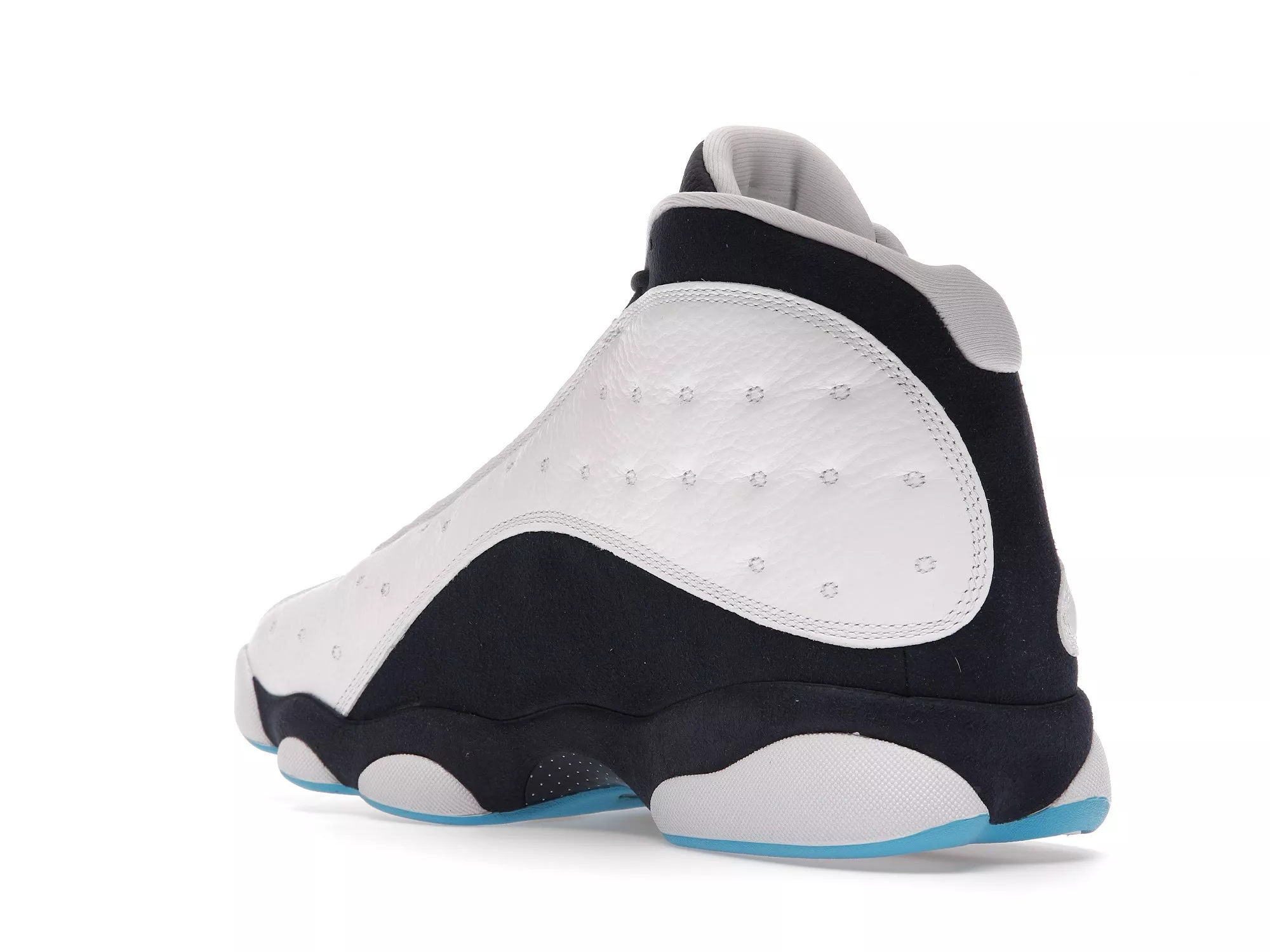 Фото № 2 с приближением к товару «‎Jordan 13 Retro Obsidian Powder Blue White»