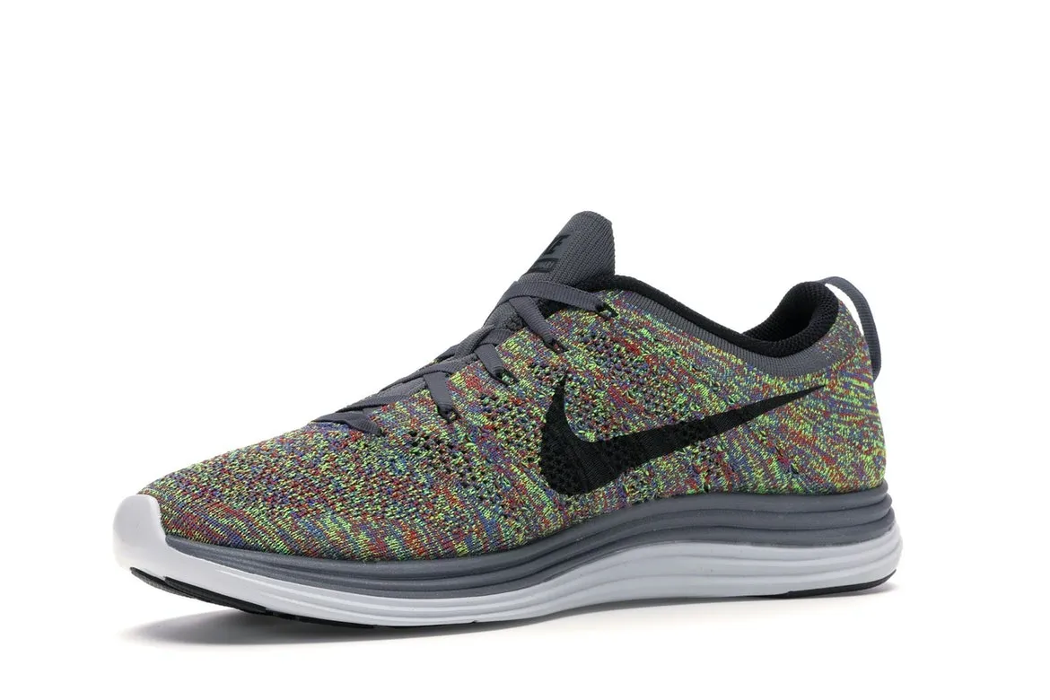 Фото № 4 с приближением к товару «‎Nike Flyknit Lunar 1 Multi-Color»