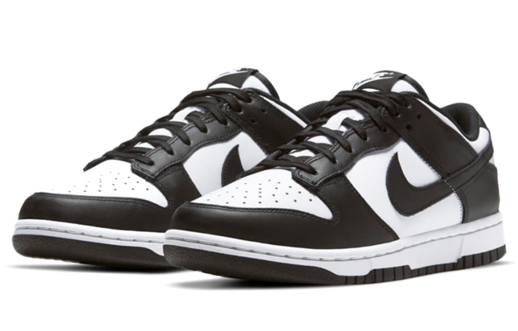 Фото № 3 с приближением к товару «‎Nike WMNS Dunk Low Skate Shoes WhiteBlack»