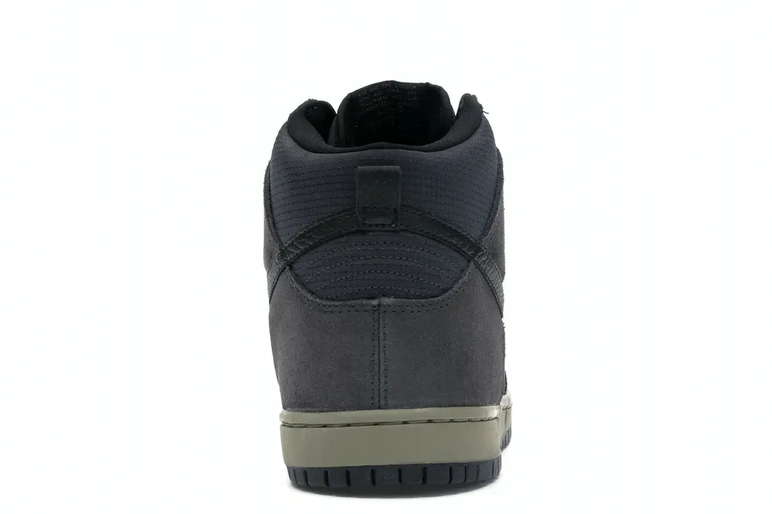 Фото № 4 с приближением к товару «‎Nike SB Dunk High Anthracite Matte Olve»
