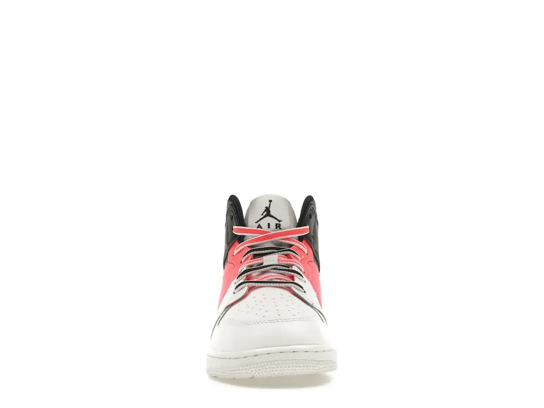 Фото № 2 с приближением к товару «‎Jordan 1 Mid SE White Black Infrared »
