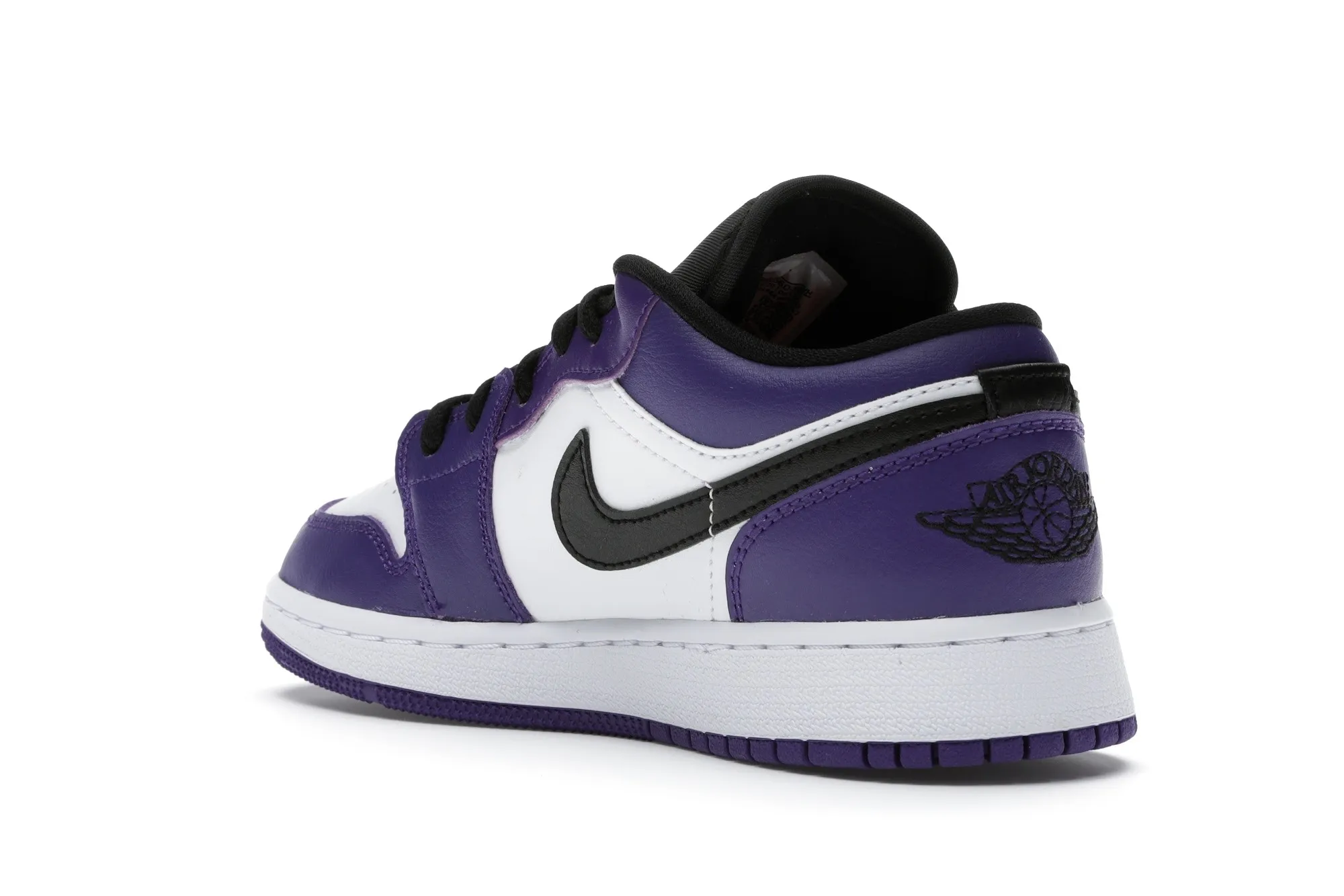 Фото № 6 с приближением к товару «‎Jordan 1 Low Court Purple White »