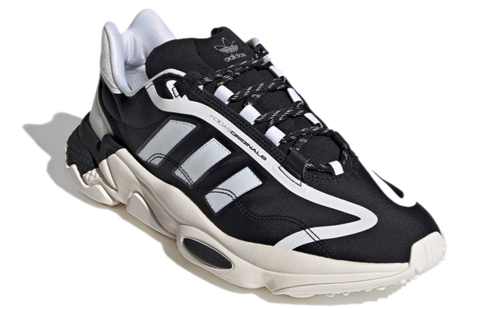 Фото № 3 с приближением к товару «‎adidas originals Ozweego Pure Shoes Black»