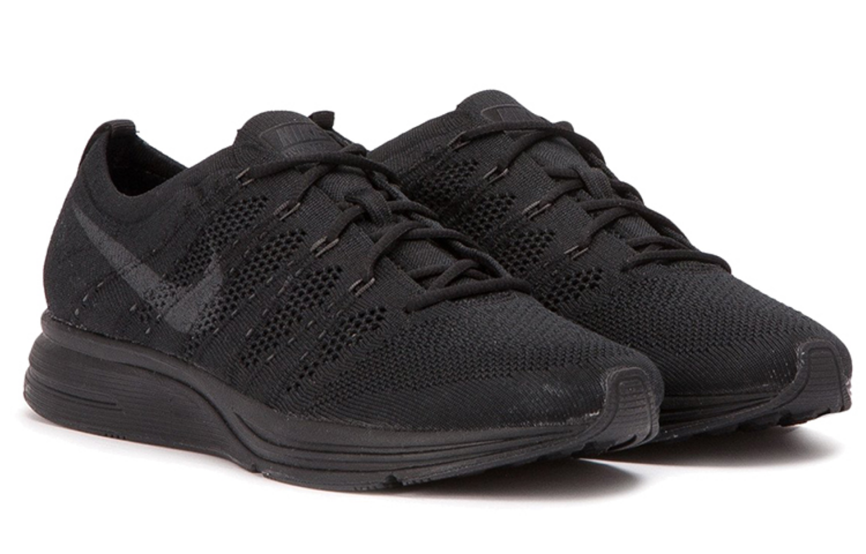 Фото № 3 с приближением к товару «‎Nike Flyknit Trainer Running Shoes Black»