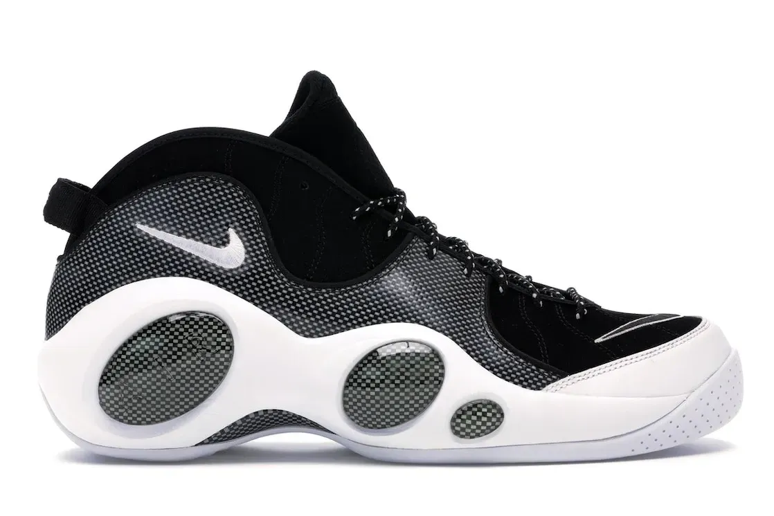 Фото № 1 с приближением к товару «‎Nike Air Zoom Flight 95 Black Metallic Silver»
