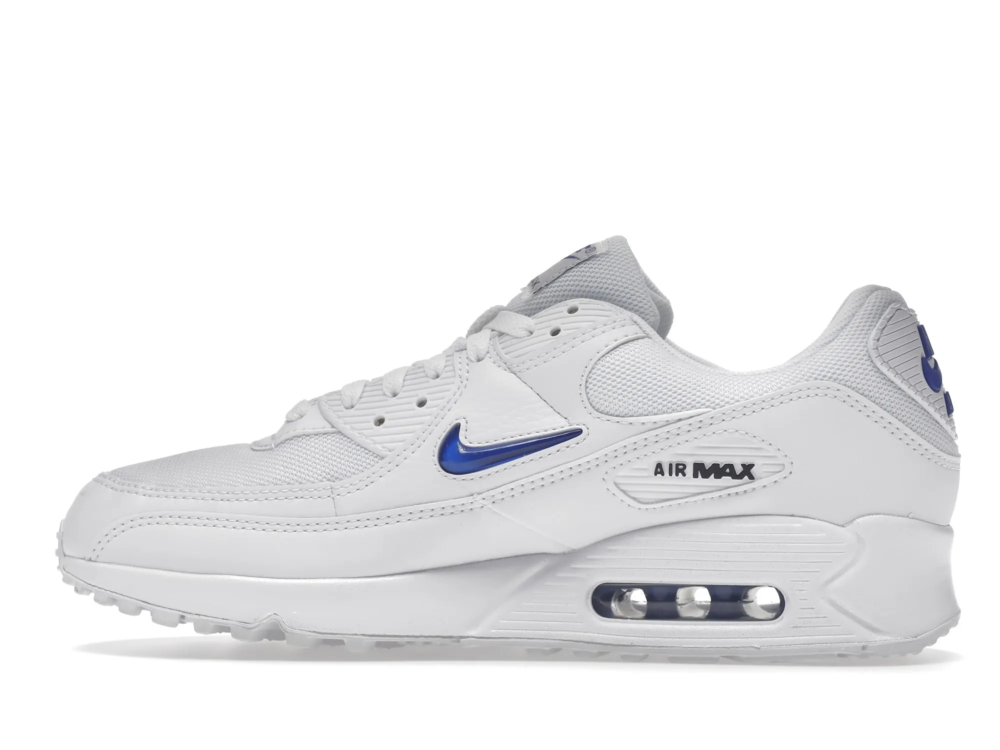 Фото № 5 с приближением к товару «‎Nike Air Max 90 Jewel White Royal»