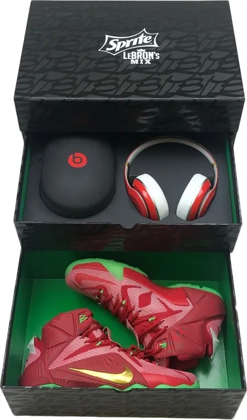 Фото № 1 с приближением к товару «‎Nike LeBron 12 Sprite Mix (Special Packaging)»