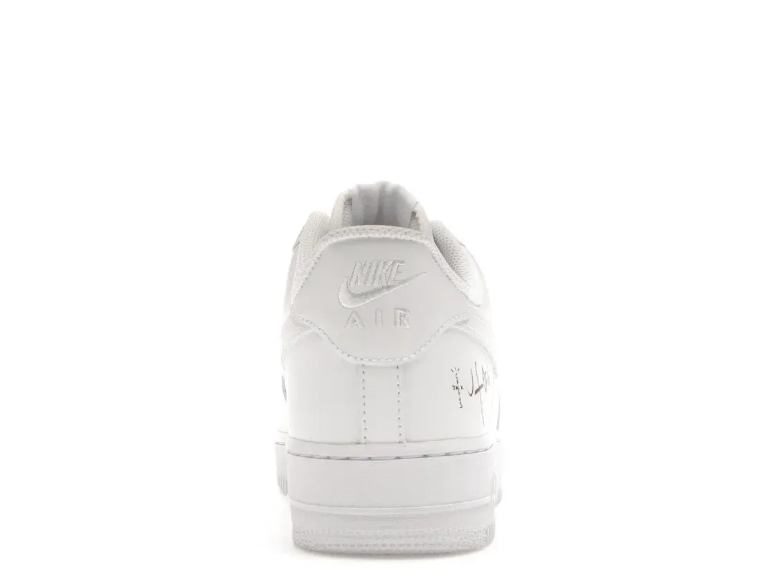 Фото № 4 с приближением к товару «‎Nike Air Force 1 Low '07 White (Travis Scott Cactus Jack Utopia Edition)»