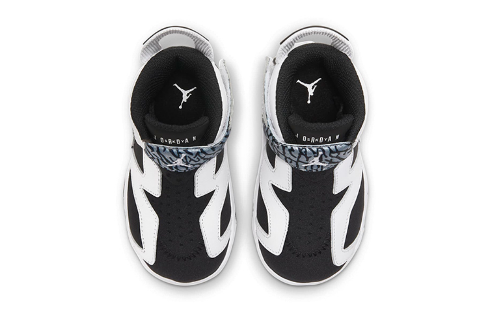 Фото № 4 с приближением к товару «‎Jordan Jordan 6 Retro Little Flex TD 'White Black'»