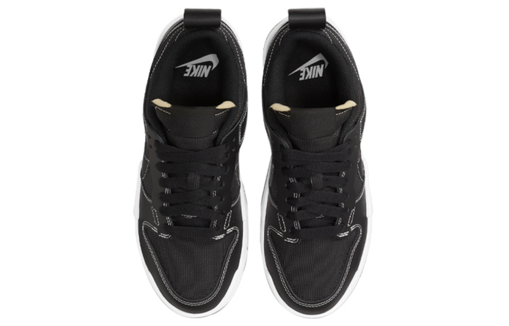 Фото № 4 с приближением к товару «‎Nike Wmns Dunk Low Disrupt 'Black Gum' BlackWhite»