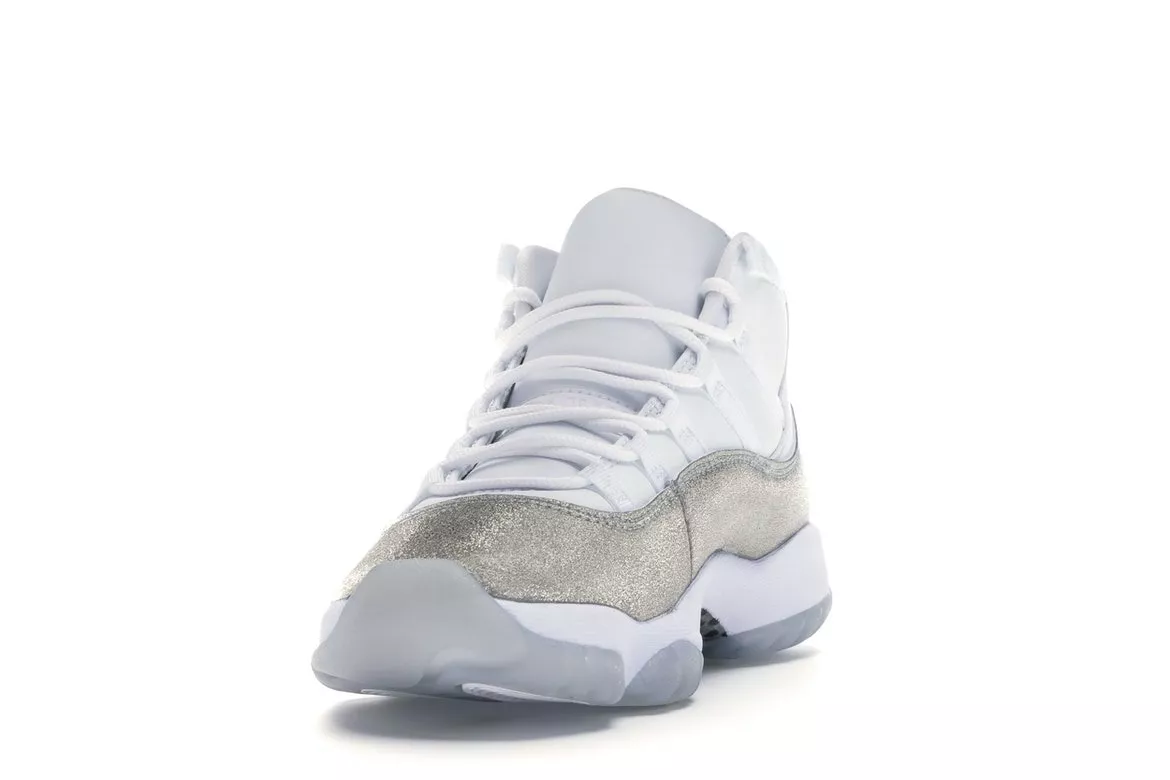Фото № 5 с приближением к товару «‎Jordan 11 Retro White Metallic Silver »