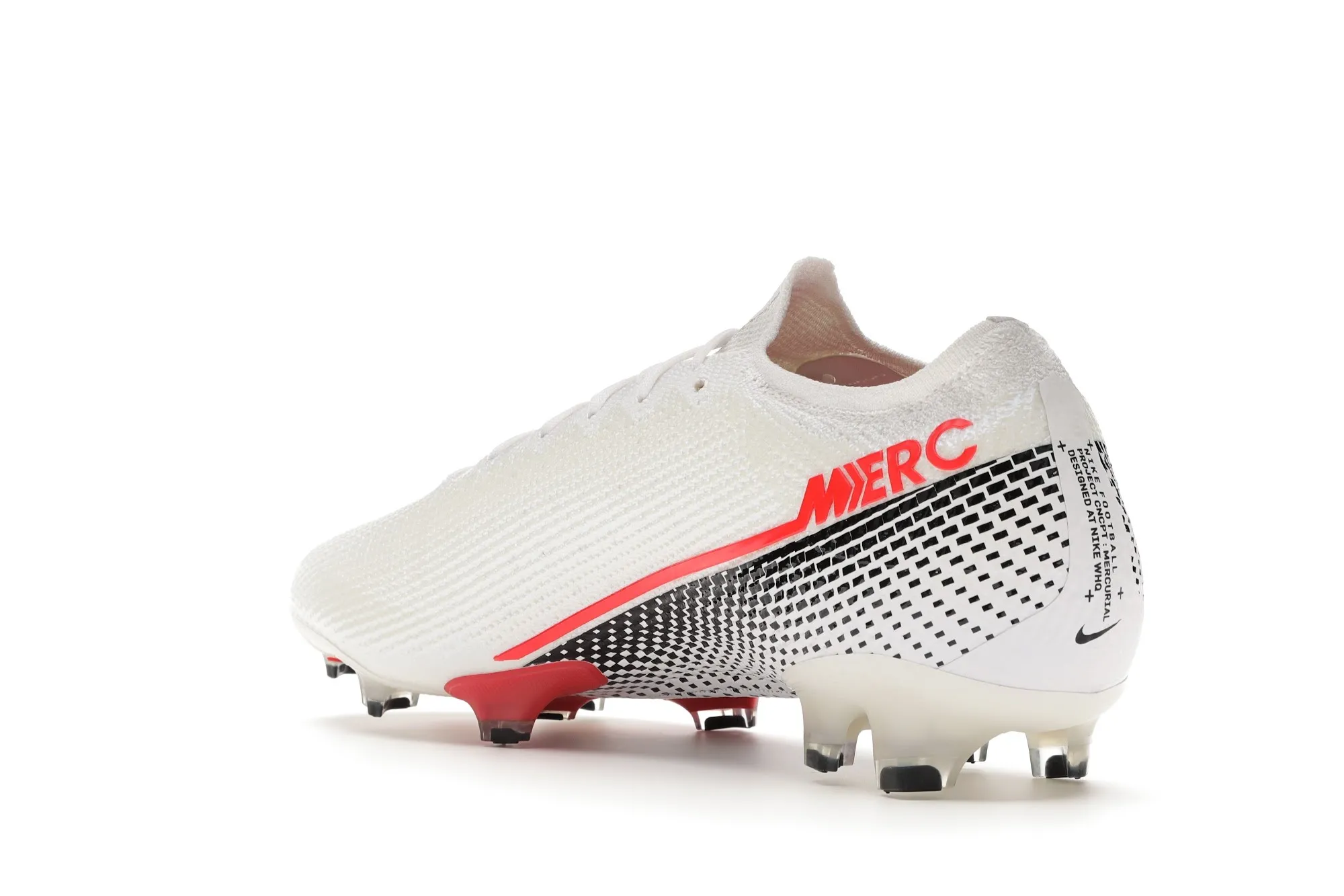 Фото № 6 с приближением к товару «‎Nike Mercurial Vapor 13 Elite FG White Laser Crimson»