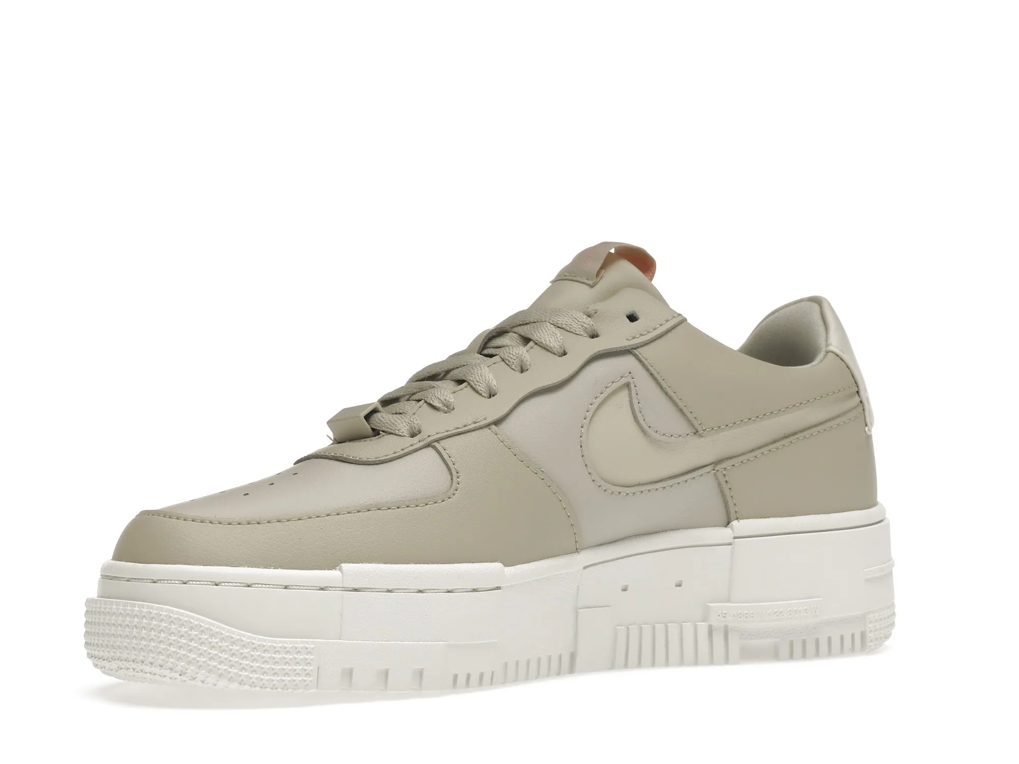 Фото № 3 с приближением к товару «‎Nike Air Force 1 Low Pixel Stone Bone Summit White »