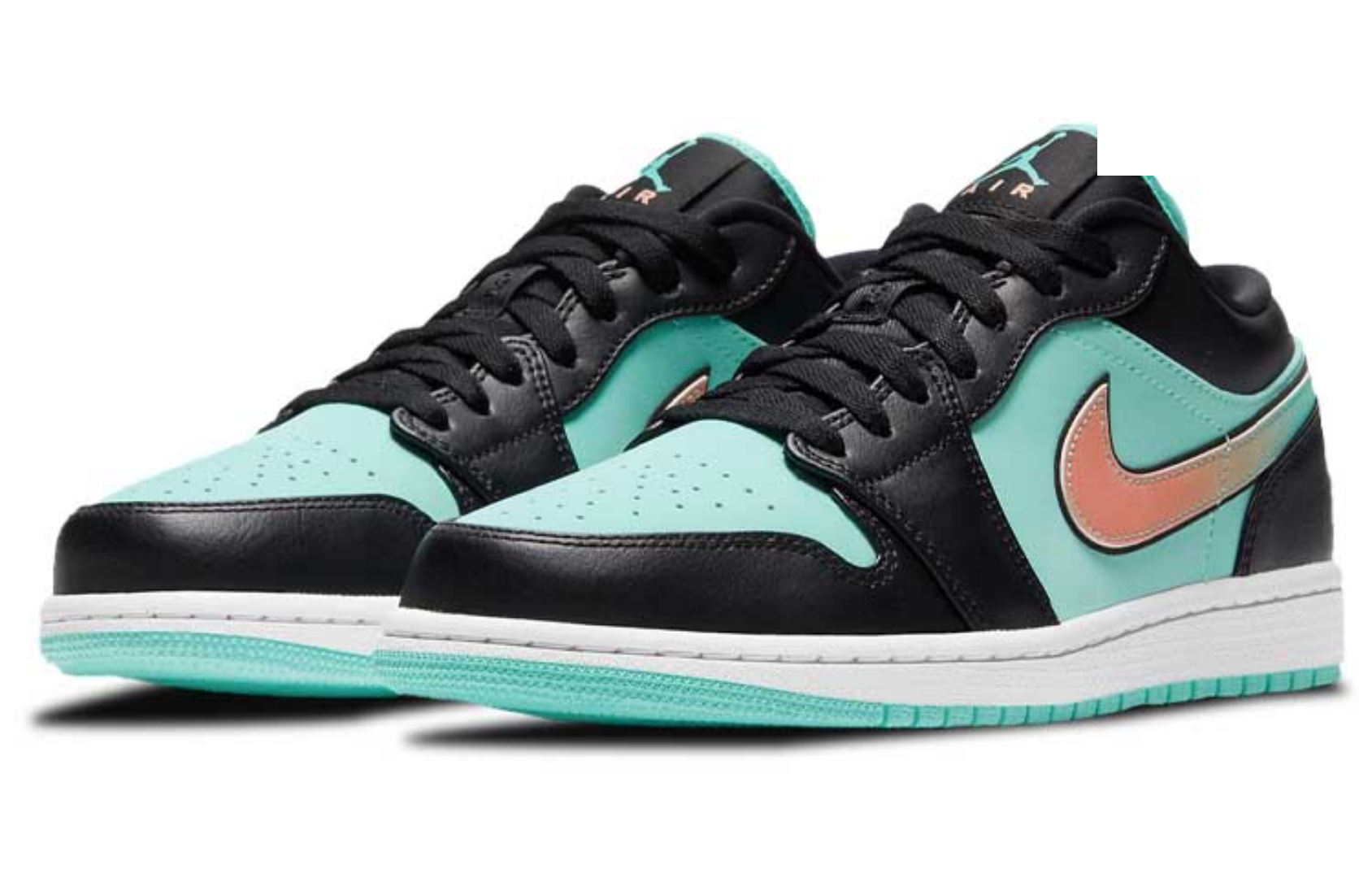 Фото № 3 с приближением к товару «‎Air Jordan 1 Low SE 'Tropical Twist' BlackGreen»
