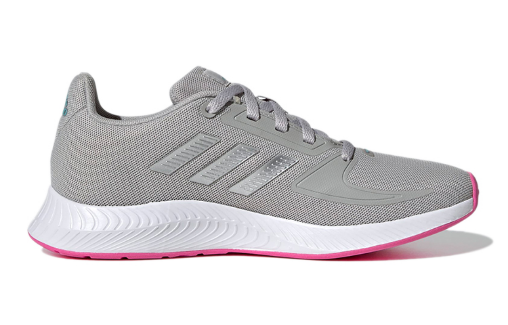 Фото № 2 с приближением к товару «‎adidas neo Runfalcon 2.0 Sports Shoes K GreyPink»