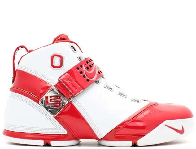 Фото № 1 с приближением к товару «‎Nike LeBron 5 Ohio State»