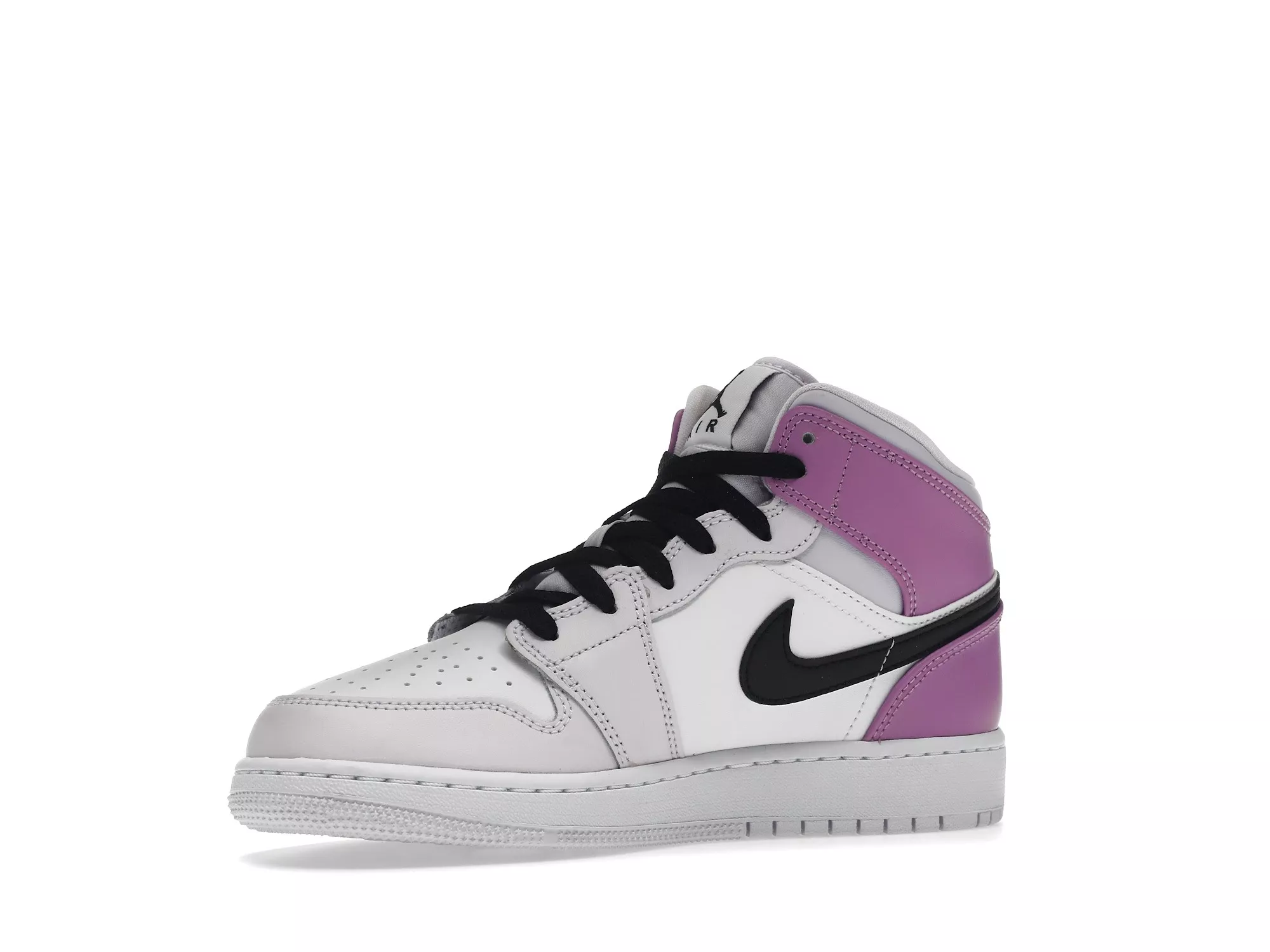 Фото № 3 с приближением к товару «‎Jordan 1 Mid Barely Grape »