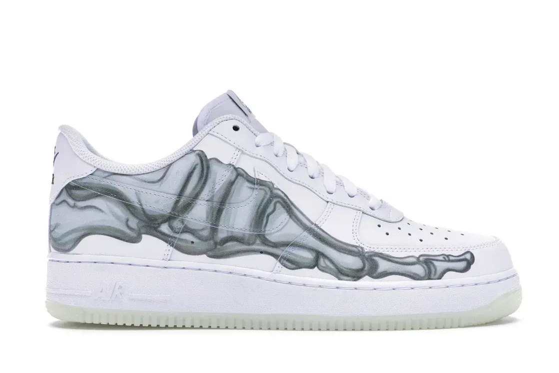 Фото № 1 с приближением к товару «‎Nike Air Force 1 Low Skeleton Halloween (2018)»