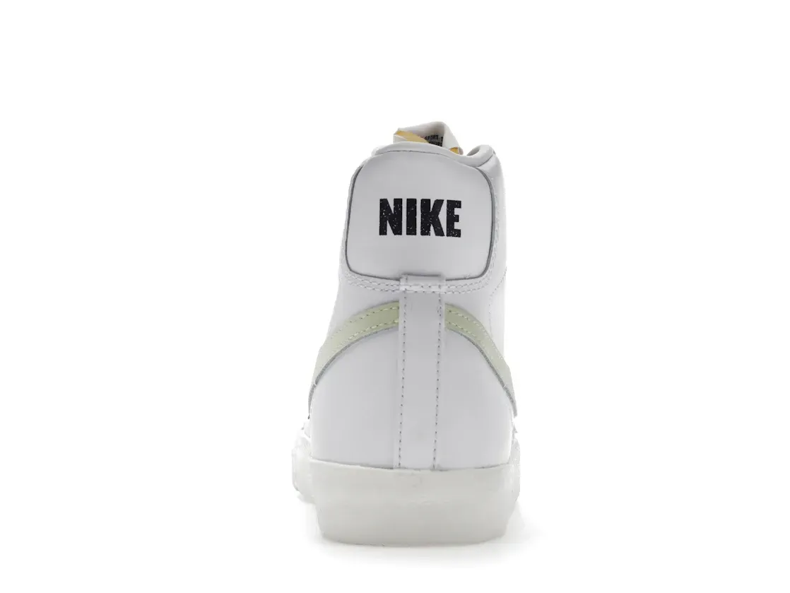 Фото № 4 с приближением к товару «‎Nike Blazer Mid 77 White Barely Volt »
