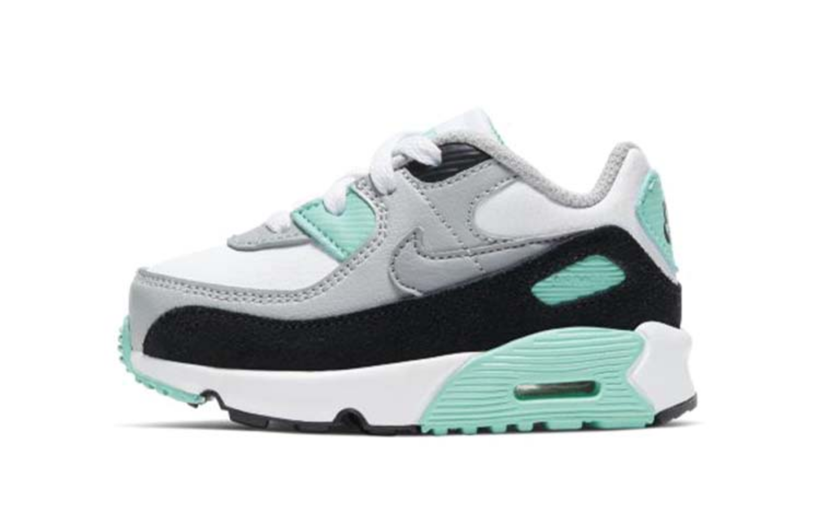 Фото № 1 с приближением к товару «‎(TD) Nike Air Max 90 LTR Sneakers GreyBlackGreen»