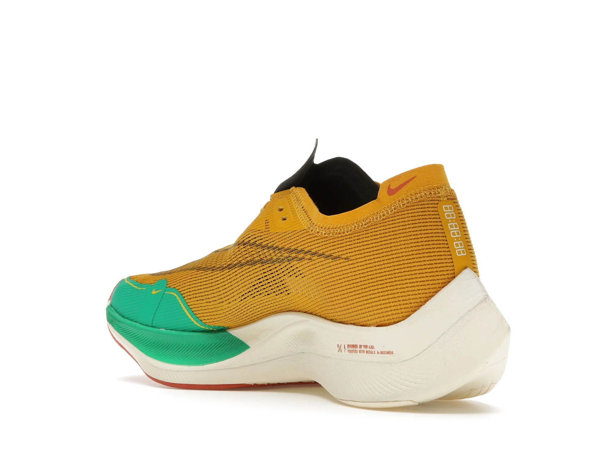 Фото № 6 с приближением к товару «‎Nike ZoomX Vaporfly Next% 2 1972 Dark Sulfur Stadium Green»