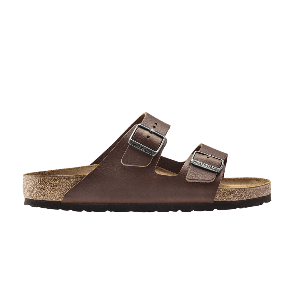 Birkenstock Arizona Leather Vintage Wood Roast