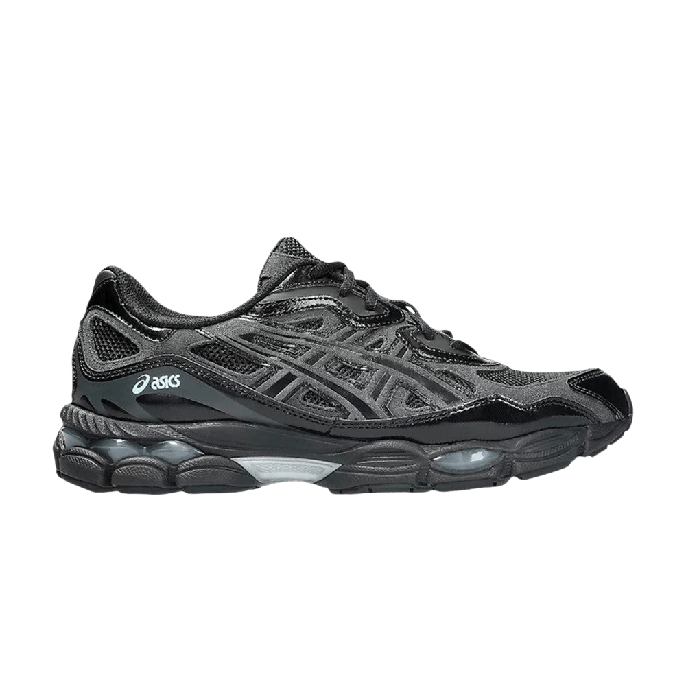 ASICS Gel-Nyc Black Graphite Grey Light Blue