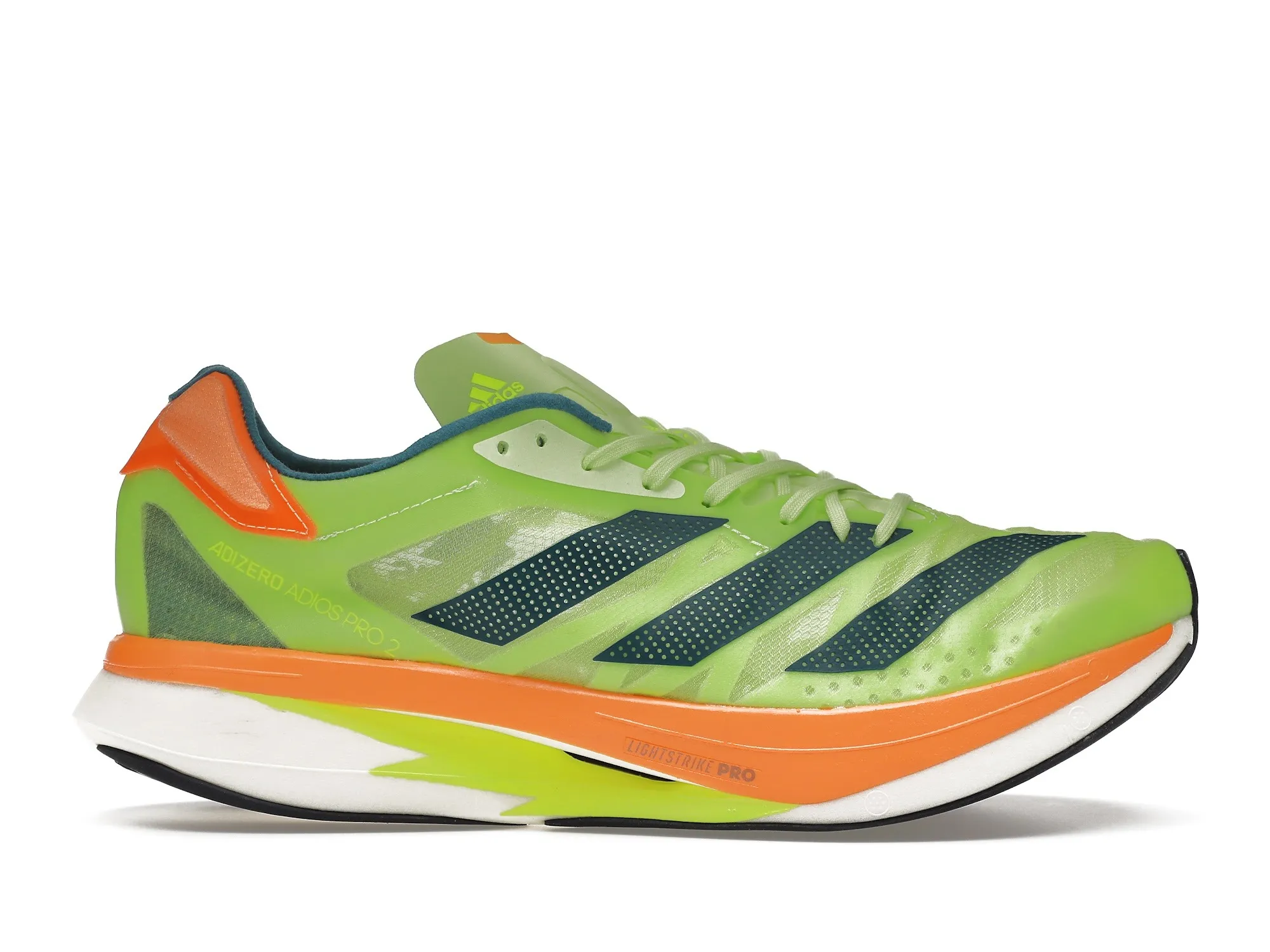 Фото № 1 с приближением к товару «‎adidas Adizero Adios Pro 2 Pulse Lime Flash Orange»