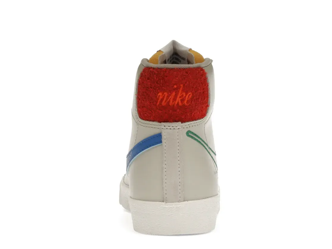 Фото № 4 с приближением к товару «‎Nike Blazer Mid 77 SE First Use Light Bone »