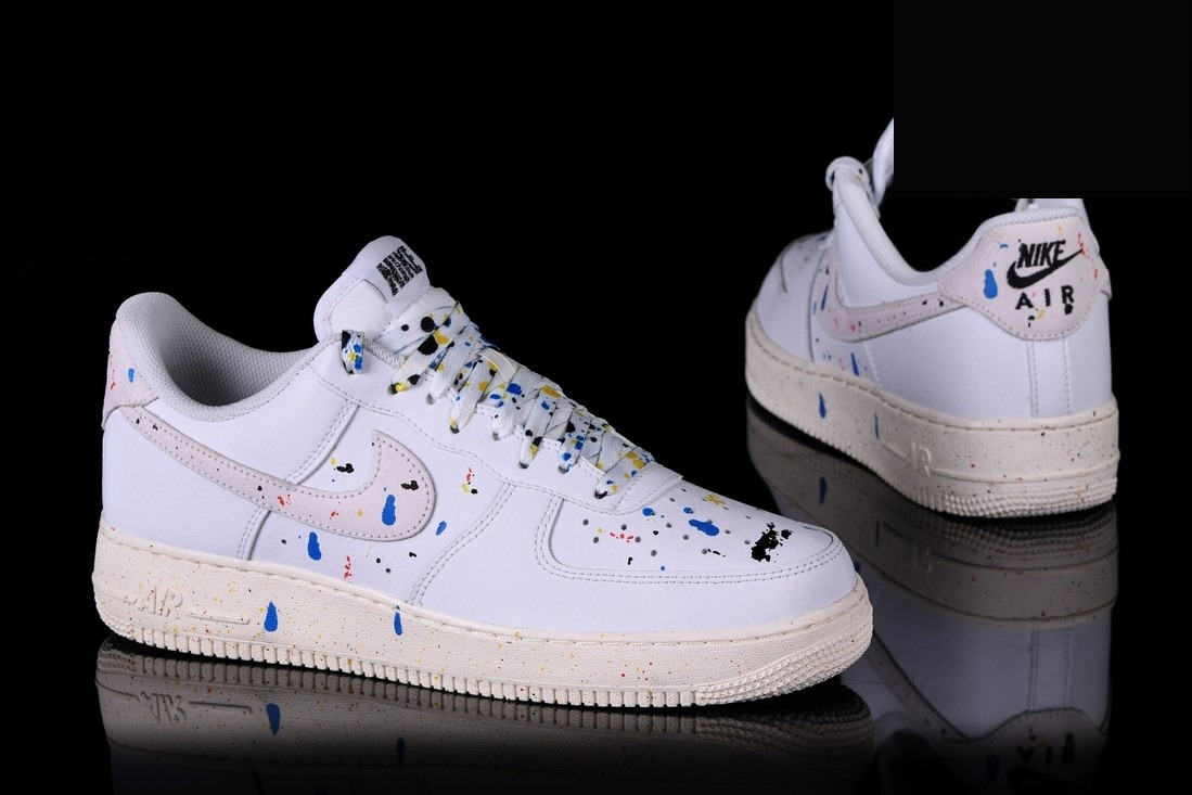 Фото № 4 с приближением к товару «‎Nike Air Force 1 ’07 Lv8 Paint Splatter »