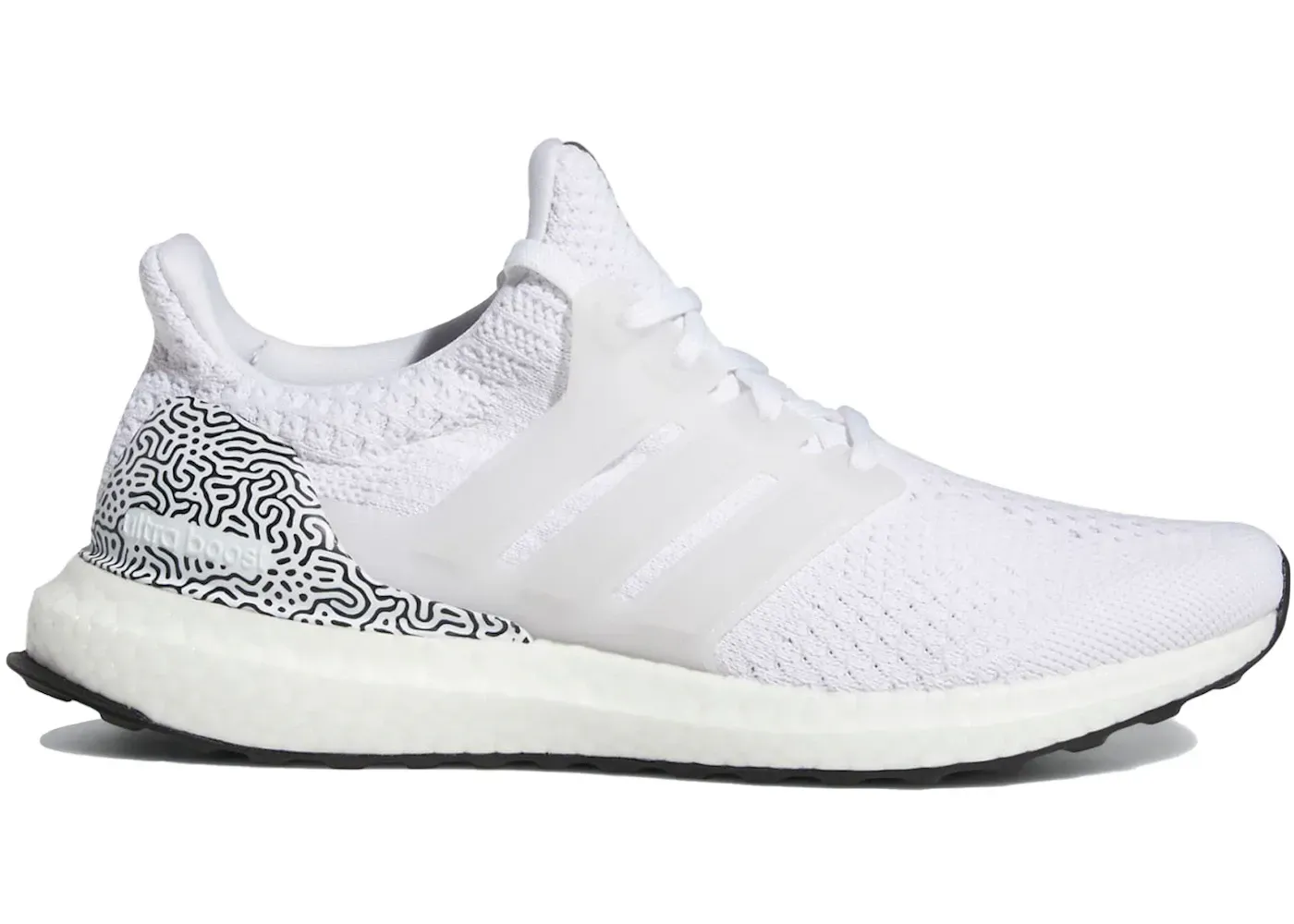 Фото № 1 с приближением к товару «‎adidas Ultra Boost DNA White Black Pattern »