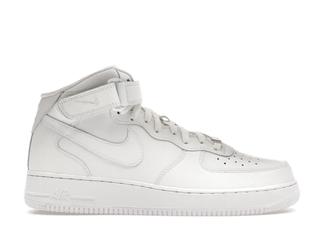 Фото № 1 с приближением к товару «‎Nike Air Force 1 Mid '07 White»