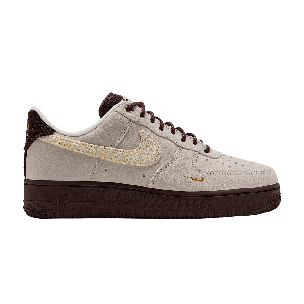 Nike Women's Air Force 1 07 Sail Mystic Dates Team Red Sail