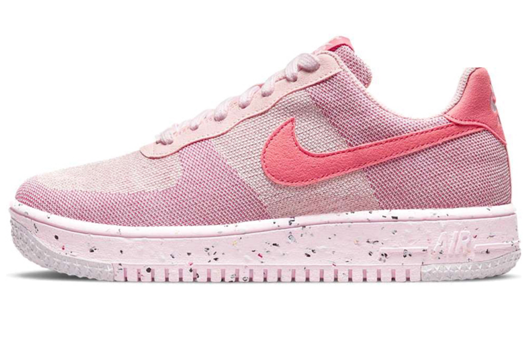 Фото № 1 с приближением к товару «‎Nike Wmns Air Force 1 Crater Flyknit 'Pink Glaze'»