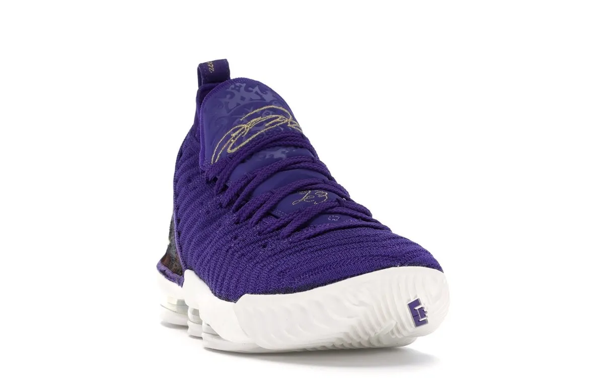 Фото № 4 с приближением к товару «‎Nike LeBron 16 King Court Purple»
