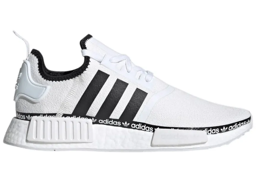 Фото № 1 с приближением к товару «‎adidas NMD R1 Cloud White Logo Strip»