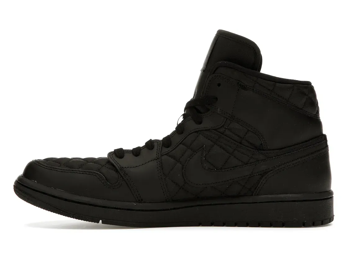 Фото № 3 с приближением к товару «‎Jordan 1 Mid SE Quilted Black »