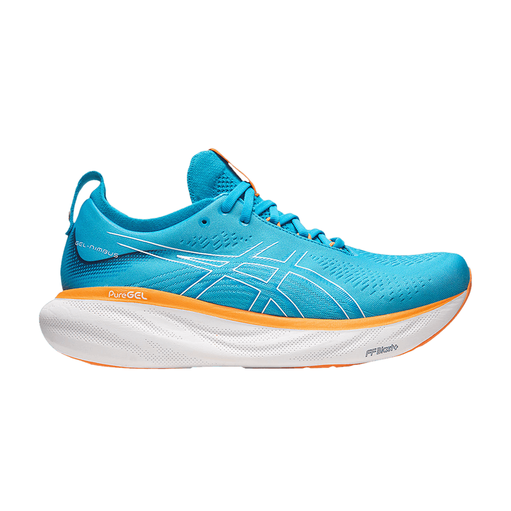 Asics Gel Nimbus 25 Wide Island Blue Sun Peach
