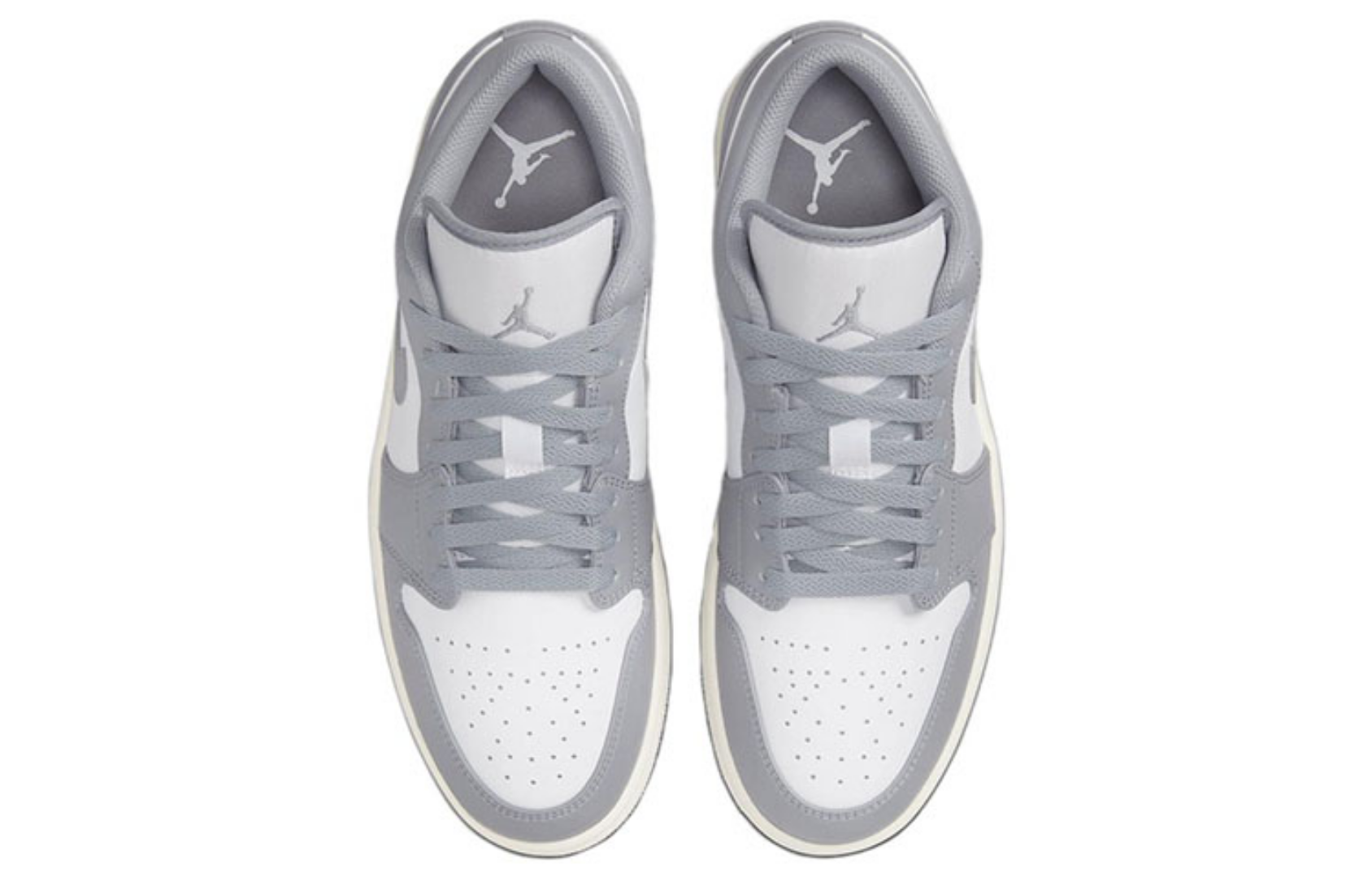 Фото № 4 с приближением к товару «‎Nike Air Jordan 1 Low Vintage basketball shoes Vintage Grey»